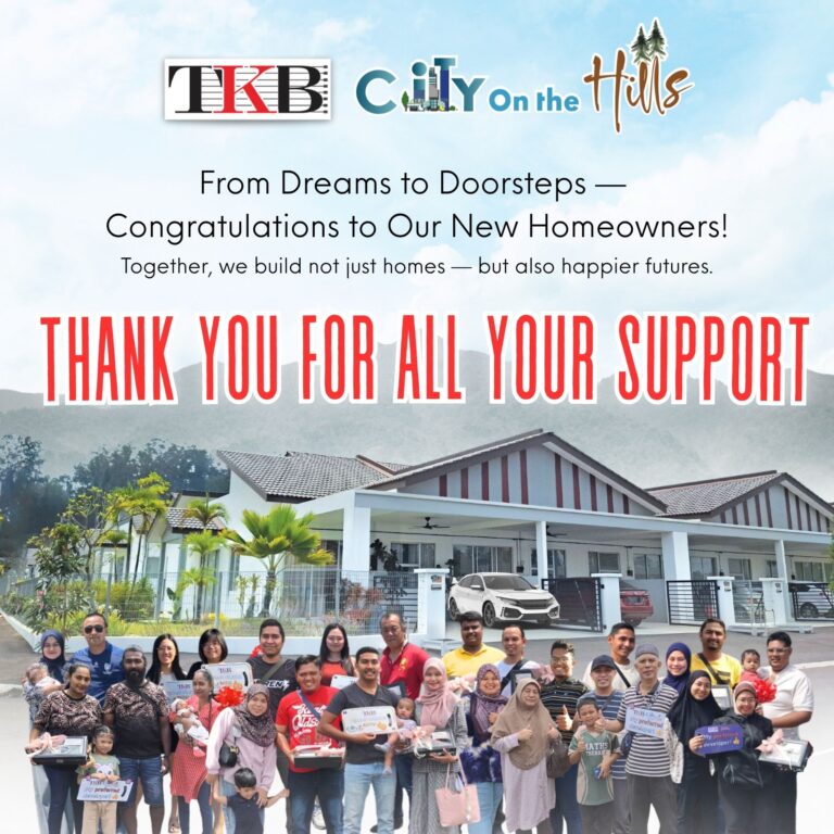 Celebrating a New Chapter: City on the Hills, Gopeng Handed Over to Proud Homeowners